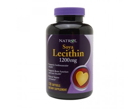 Soya Lecithin 1200 mg. 120 capsules